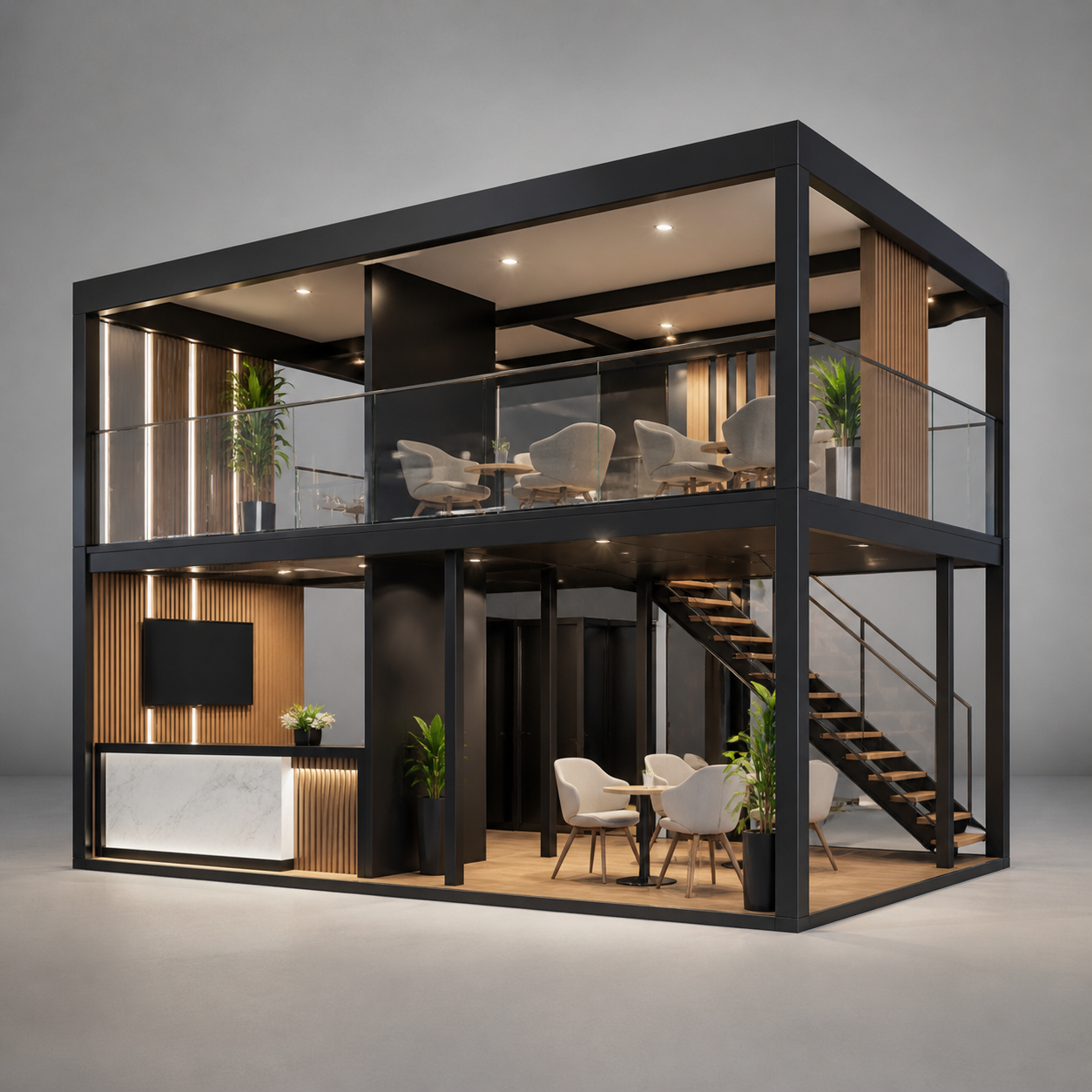 Double-Decker Compact